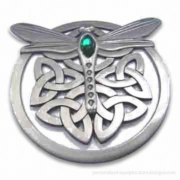 Dragonfly Metal Bookmarks W/blue Rhinestones, Tainless Iron Personalised Bookmarks